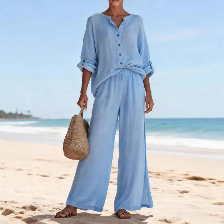 Malven Comfortable Relaxed Two-Piece Set