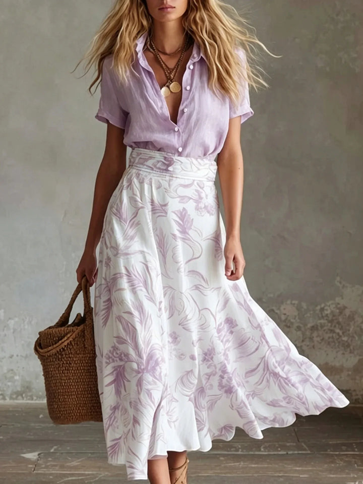 Patrizia Summer Linen Matching Set