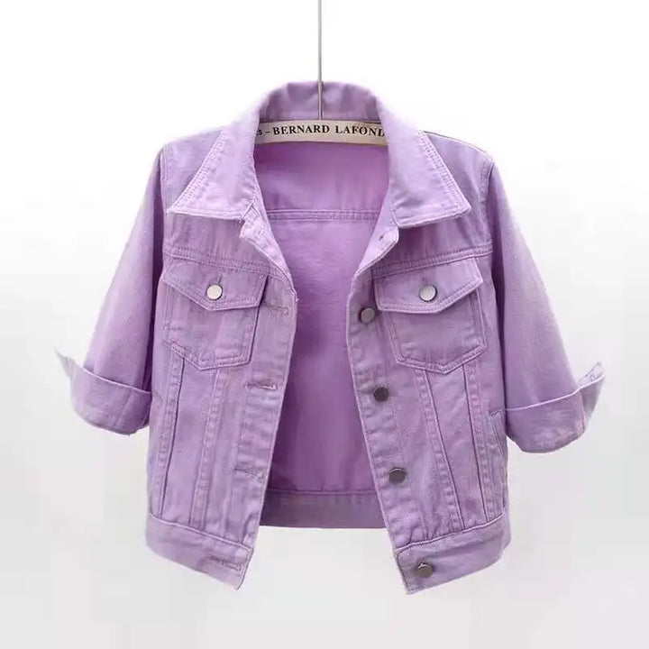 Georgina Cropped Denim Jacket