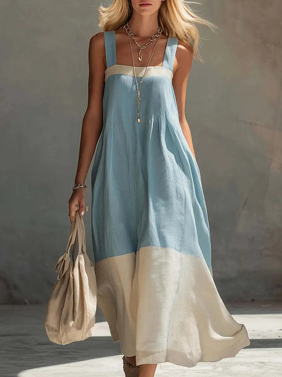 Hallie Casual Summer Maxi Dress