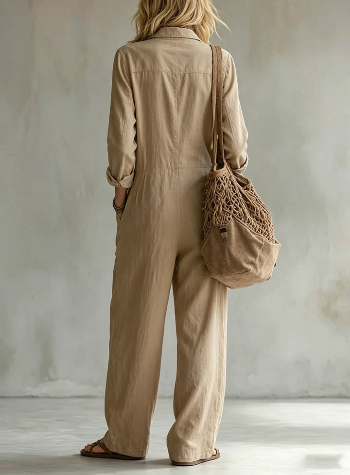 Harlan Wide Leg Utility Jumpsuit