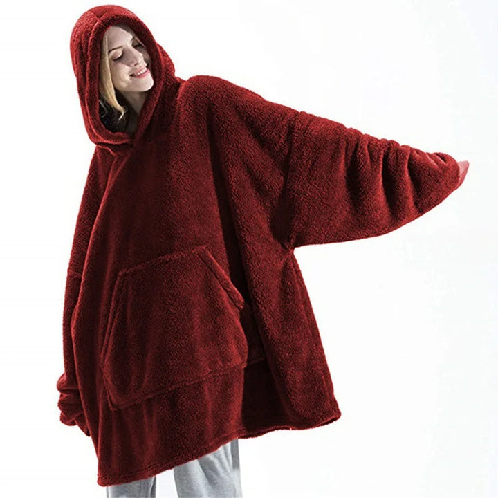 Fenwicke Hooded Blanket Pullover