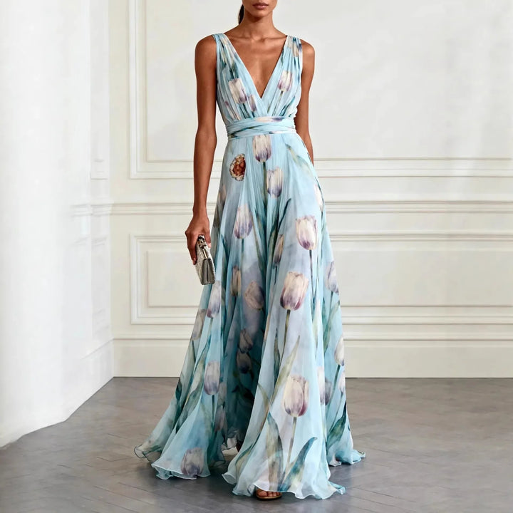 Cornelia Tulip Wedding Guest Dress