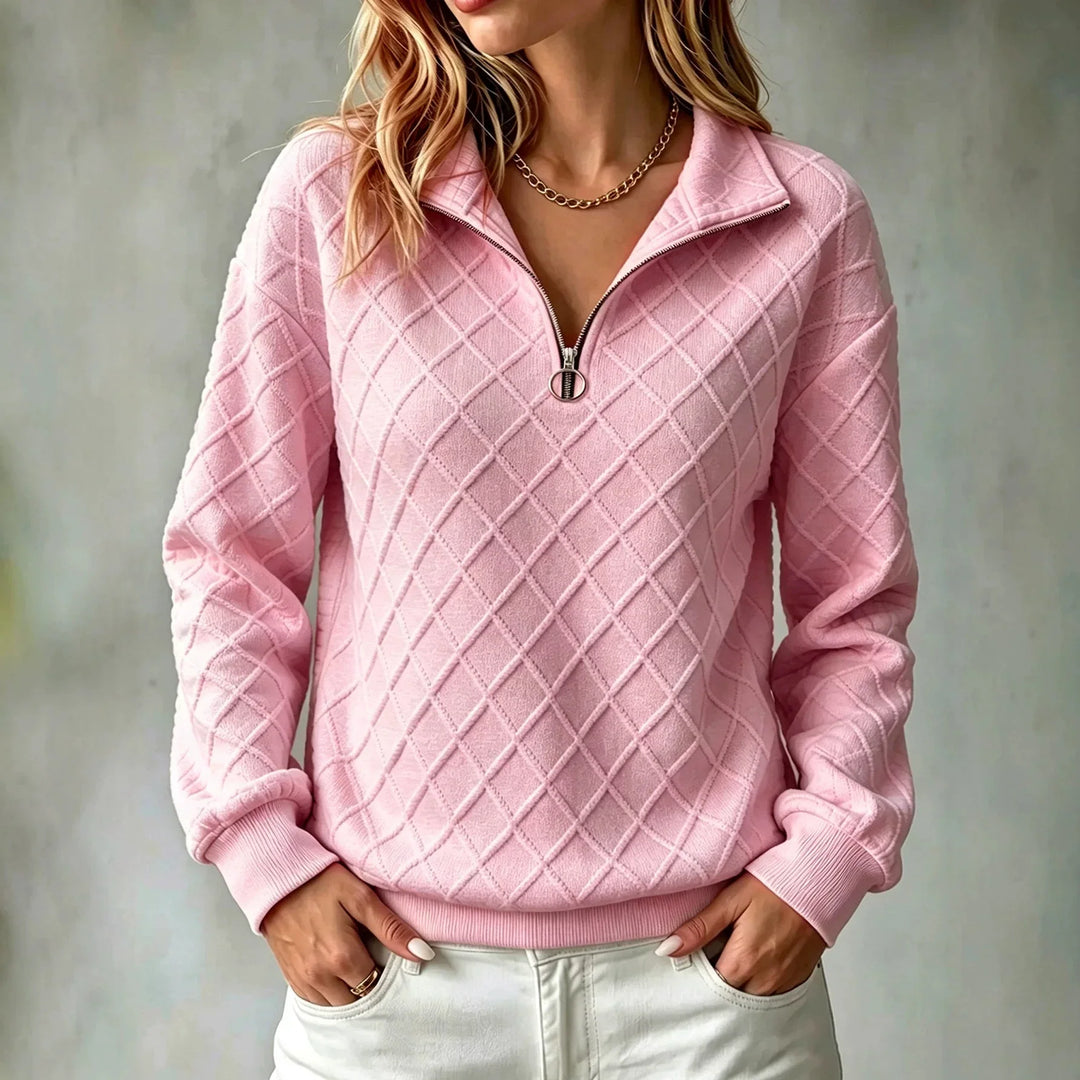 Brynlee Textured Knit Sweatshirt