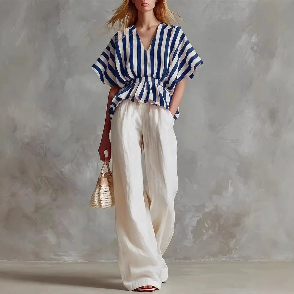 Helena Wide Leg Matching Set
