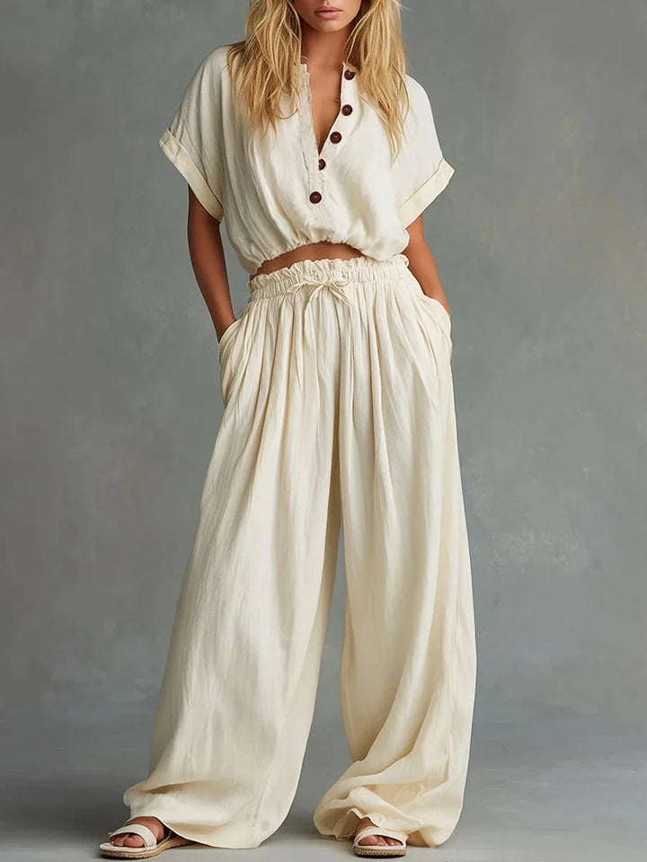 Alice Lace Waist Lounge Set