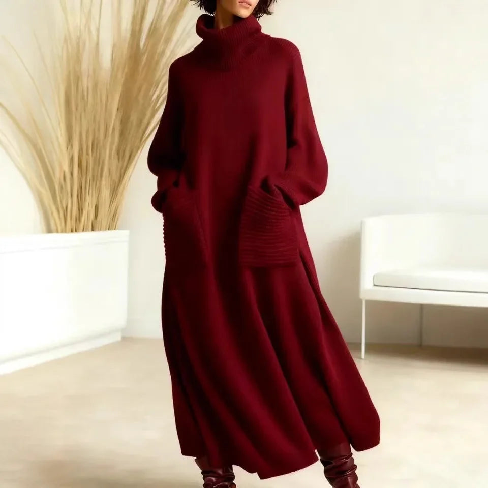 Ondine Turtleneck Sweater Dress