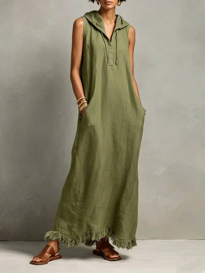 Aravelle Relaxed Bohemian Maxi Dress