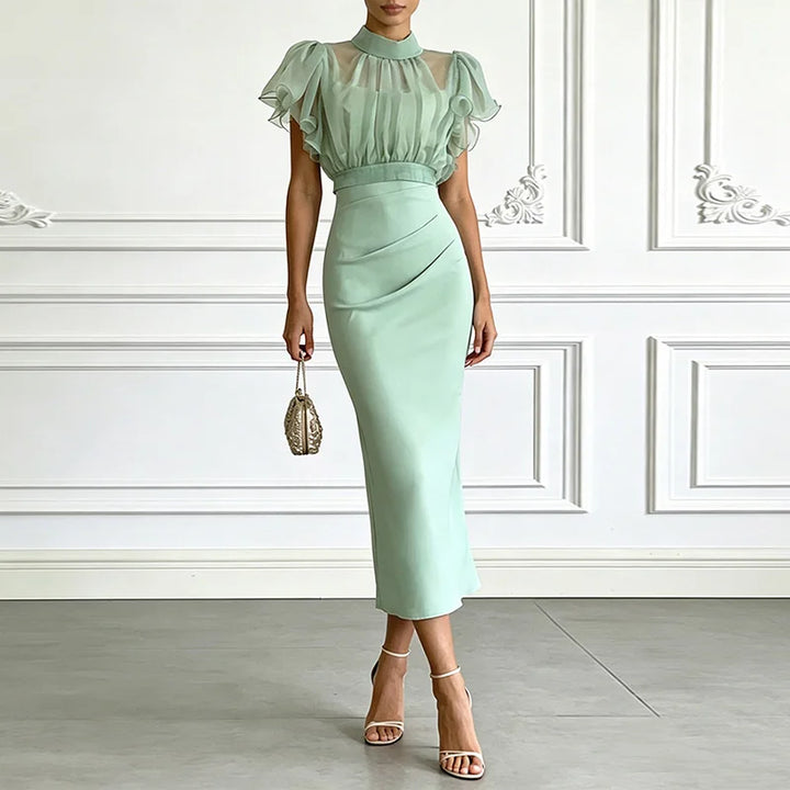 Alondra Figure Flattering Midi Dress