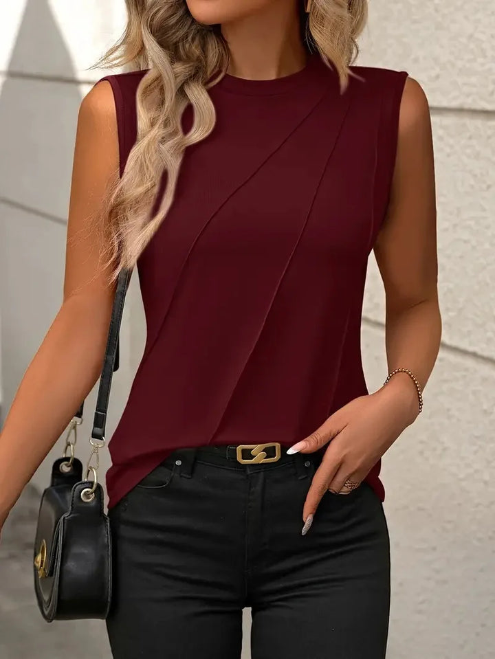 Jocelyn Layered Sleeveless Blouse