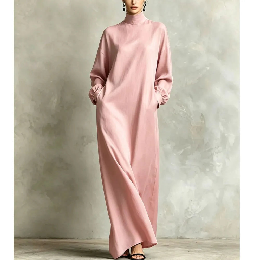 Elowyn Turtleneck Maxi Dress