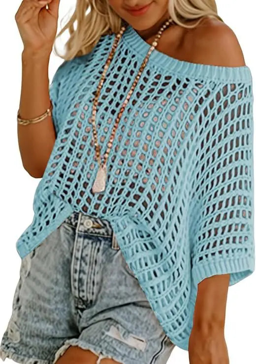 Emelia Open Knit Sweater