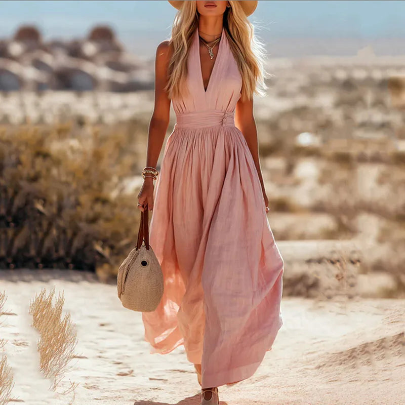 Ismeria Flowing Summer Maxi Dress