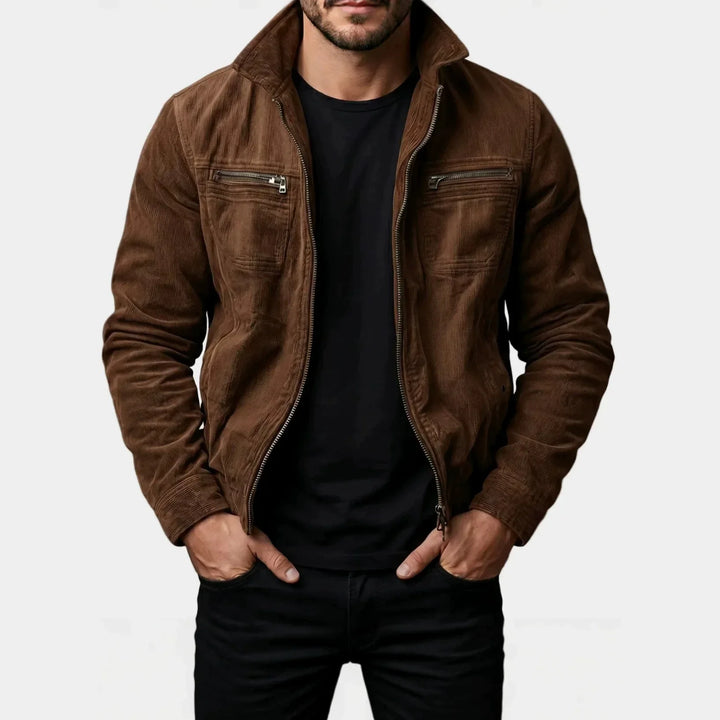 Nathaniel Corduroy Moto Jacket