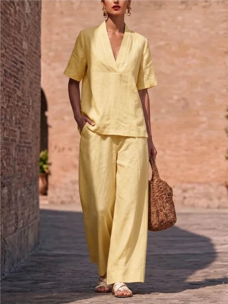 Yvette Relaxed Two-Piece Set