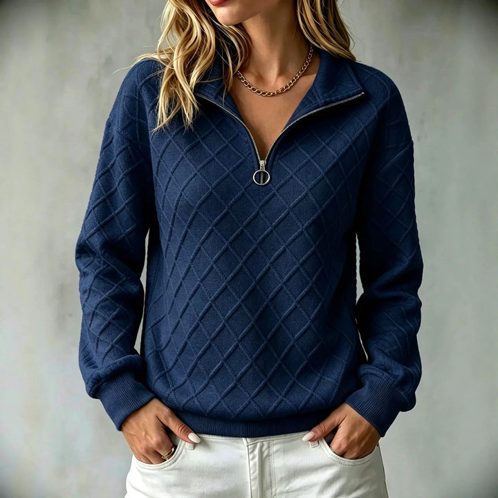 Brynlee Textured Knit Sweatshirt