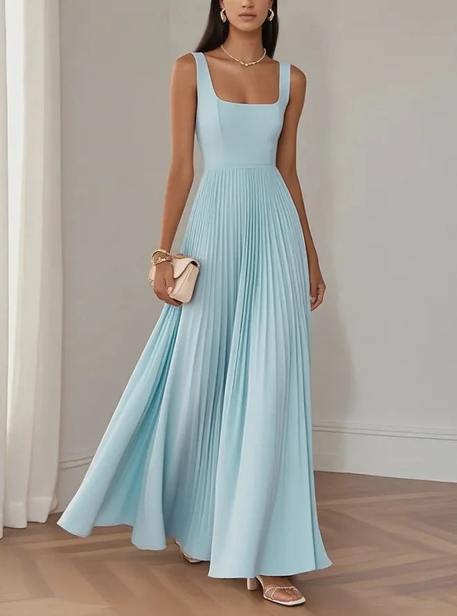 Maudeline Pleated Wedding Guest Dress