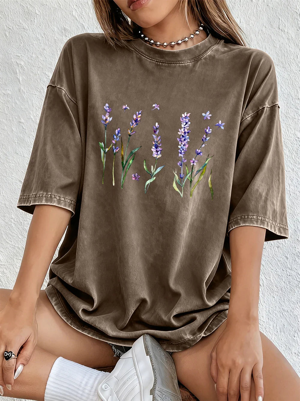 Keira Oversized Floral Tee