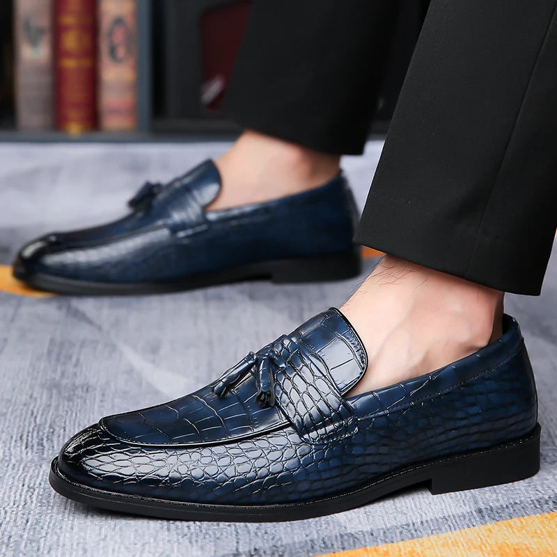 Urban Luxury Slip-On Dress Shoes
