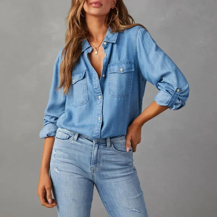 Kayleigh Relaxed Denim Shirt