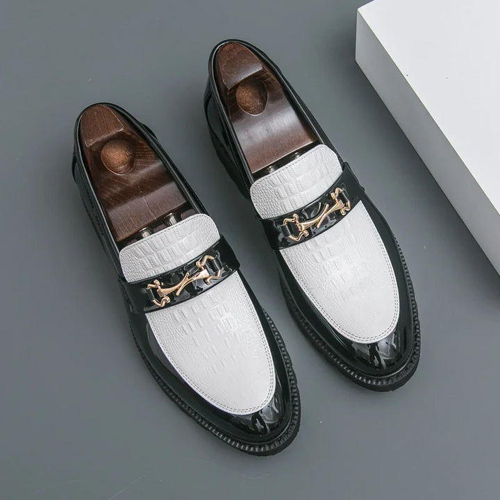 Arthur Patent Chain Loafers