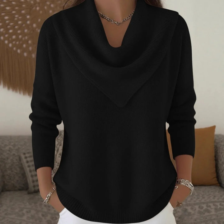 Amelina Cowl Neck Sweater
