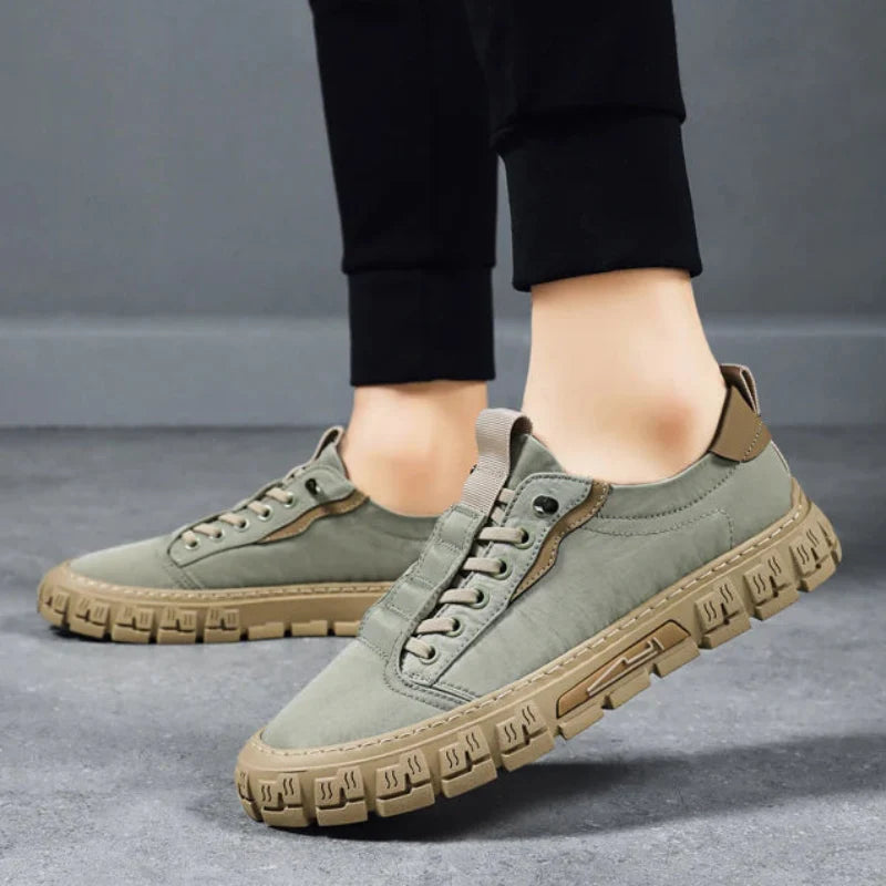 Carlos Breathable Lace Up Sneakers