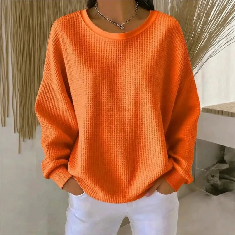 Xanthe Waffle Knit Top