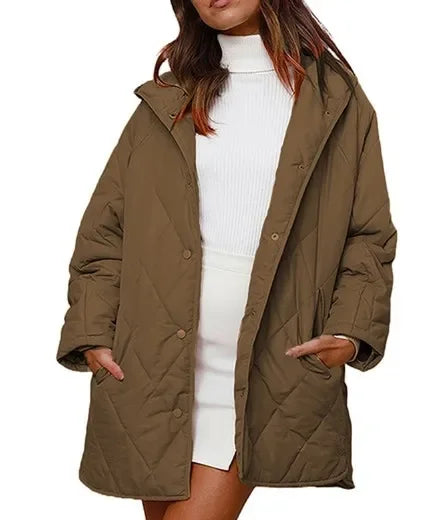 Bronwen Button Front Parka