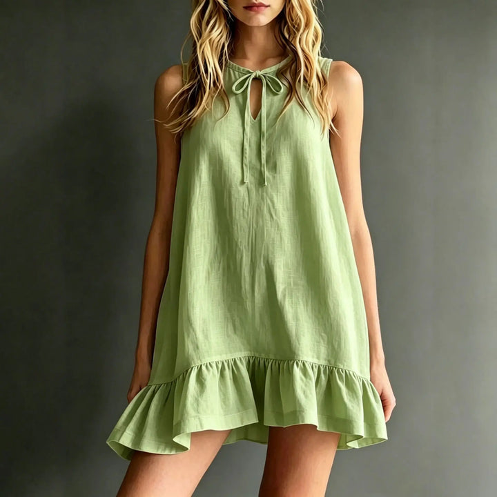 Joanna Ruffle Mini Dress