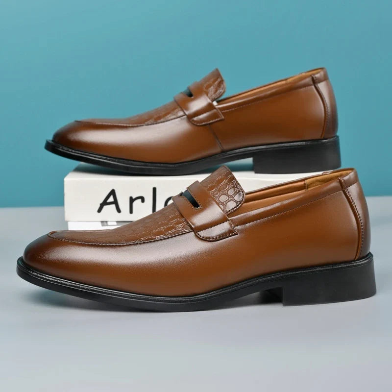Evan Leather Dress Loafers