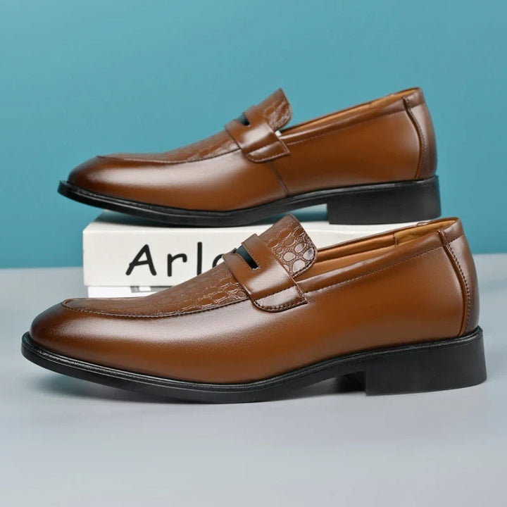 Evan Leather Dress Loafers