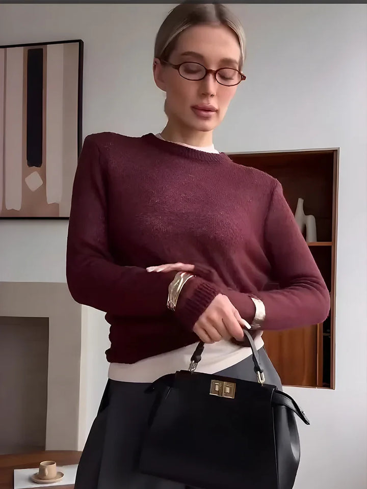 Fiona Mohair Knit Sweater
