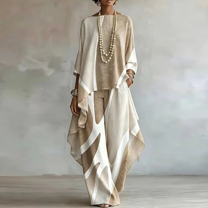 Frances Abstract Trouser Set