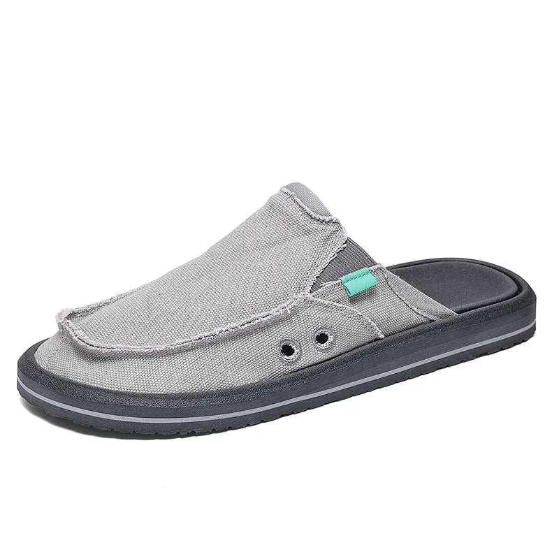 Dorvin Canvas Mule Slippers