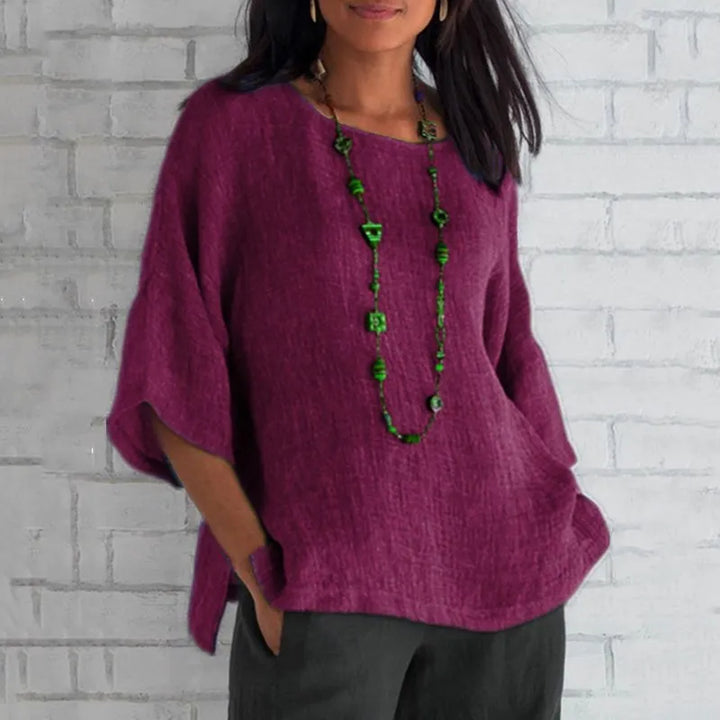 Eloise Relaxed Cotton Blouse