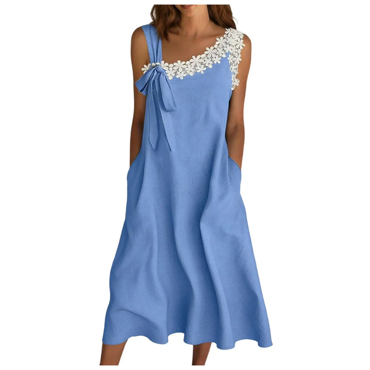 Gracie Casual Pocket Midi Dress