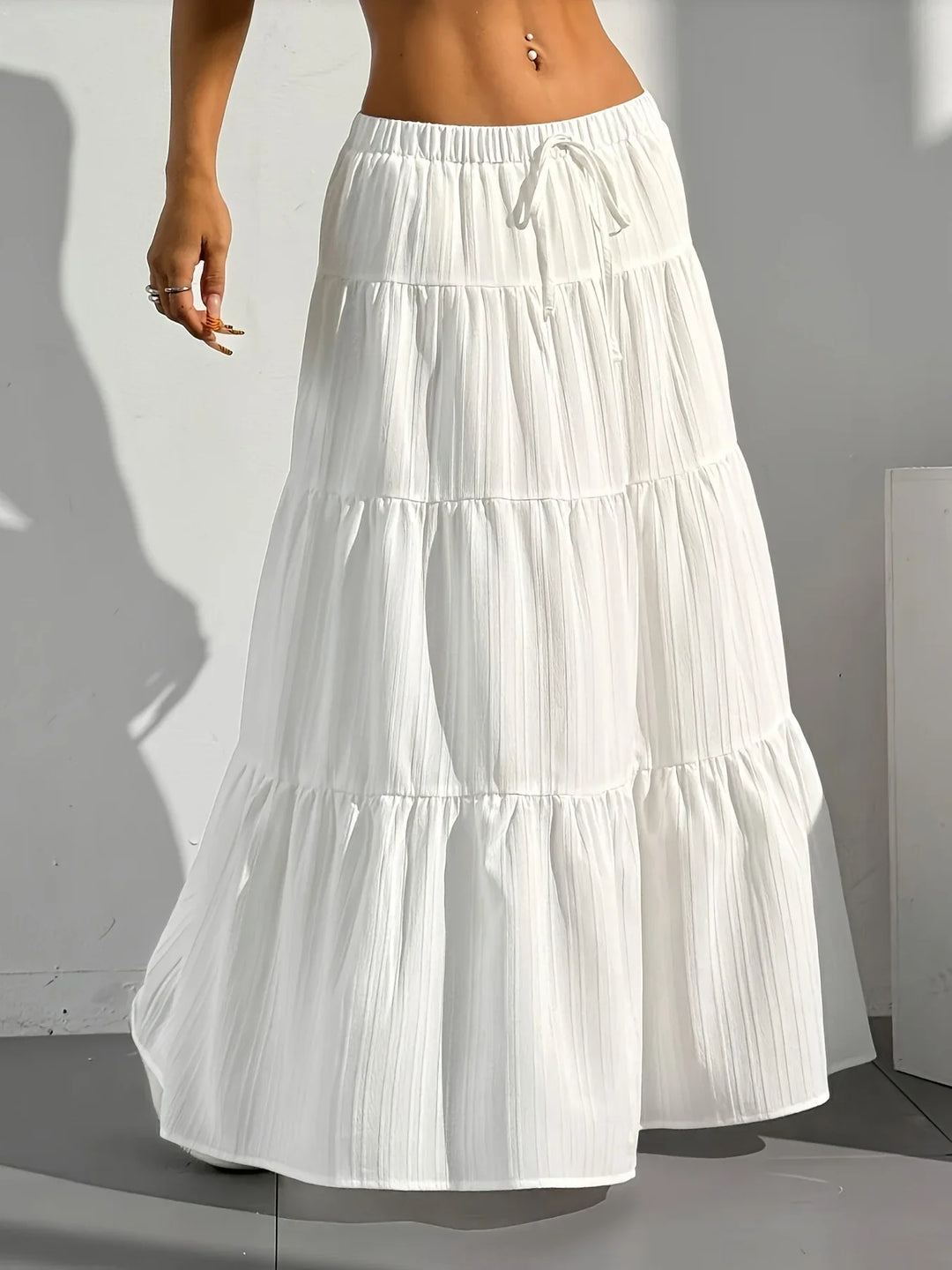 Millie Tiered Maxi Skirt