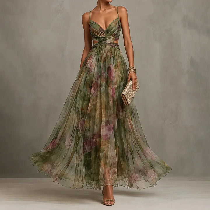 Kenley Chiffon Wedding Guest Dress