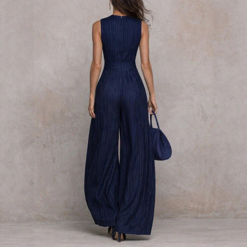 Anika Sleeveless Wide Leg Jumpsuit