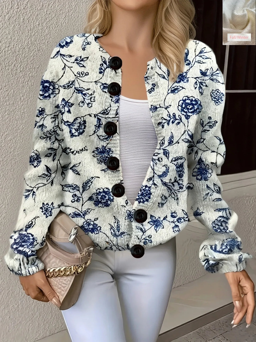 Perrine Button Down Cardigan
