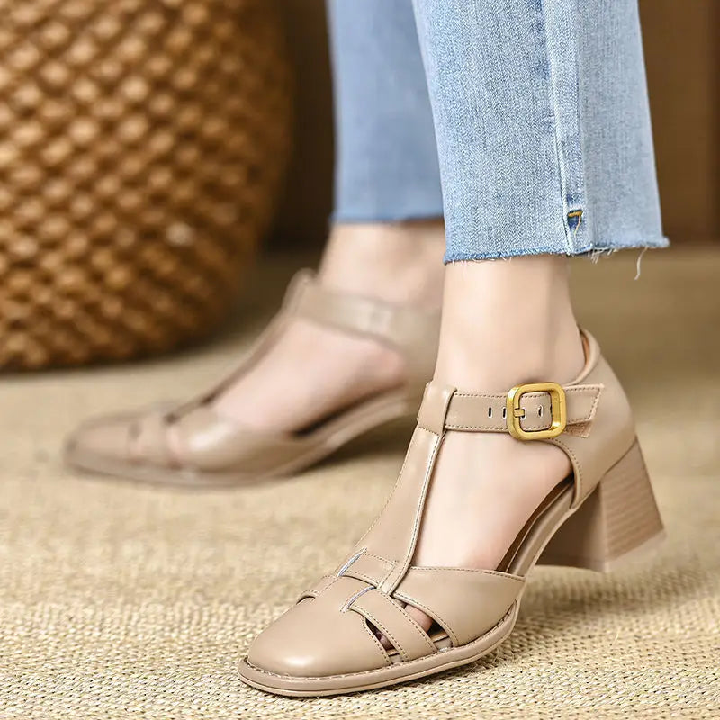 Vespera Supportive Block Heel Sandals