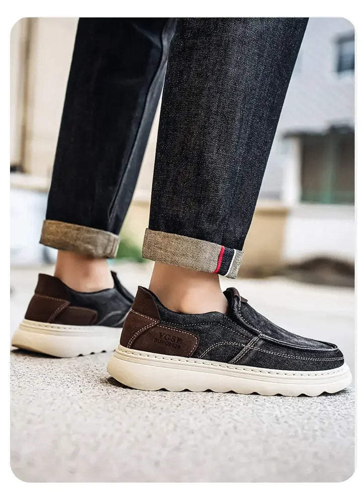 Wyatt Orthopedic Canvas Slip-On Loafers