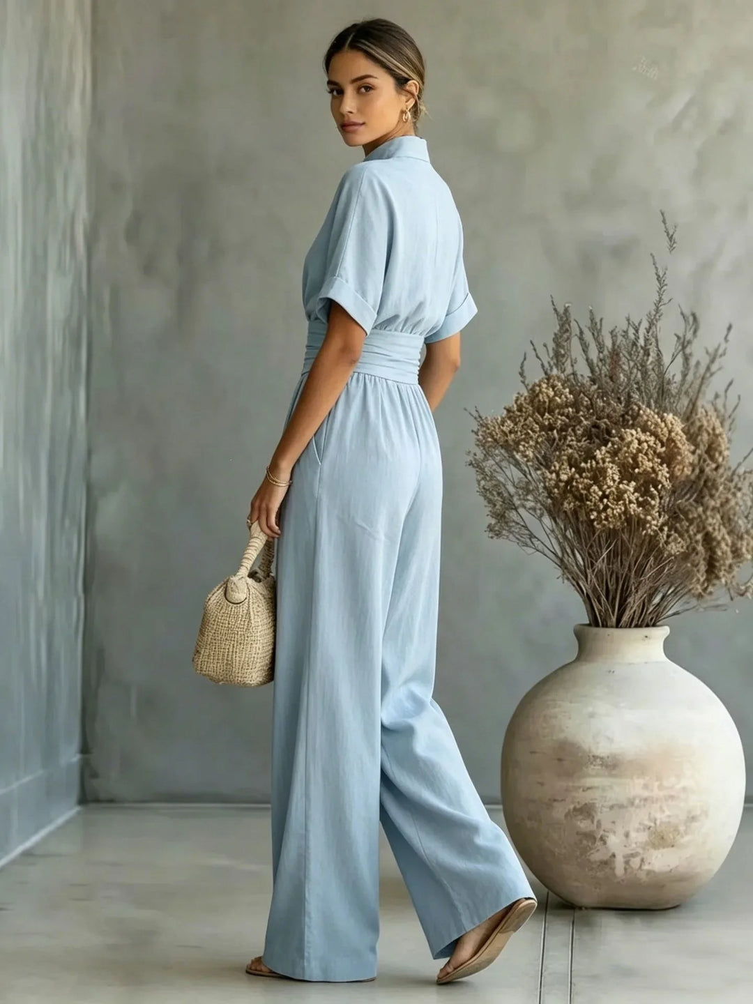 Lenora Wide Leg Jumpsuit