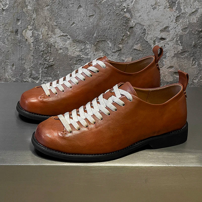 Freddie Leather Derby Shoes