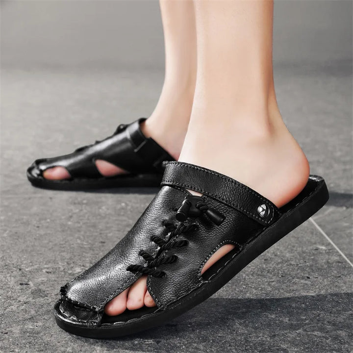 Zack Casual Leather Sandals