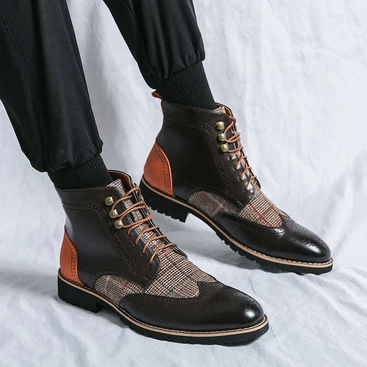 Holden Wingtip Ankle Boots