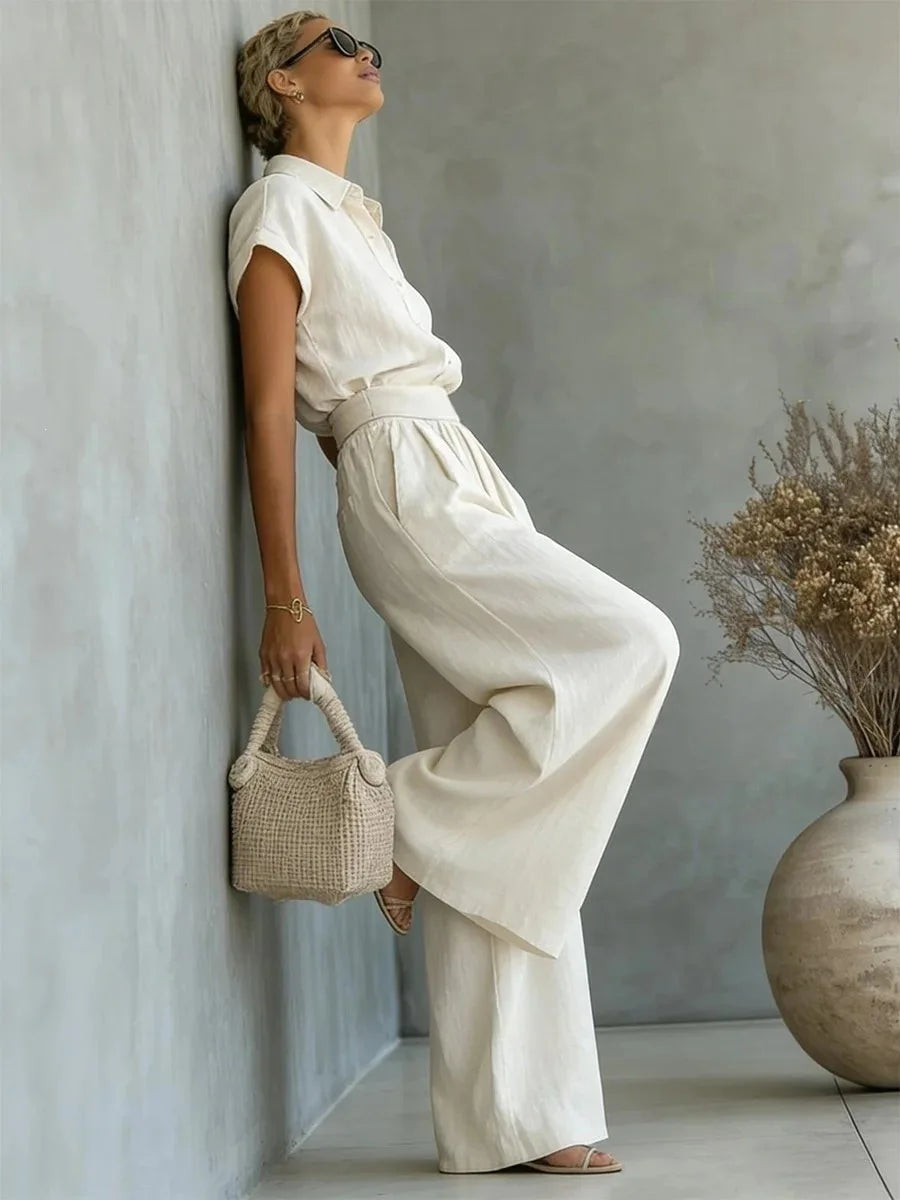Dulcie Relaxed Loose Pant Sets
