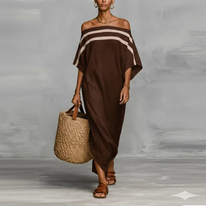 Nikkie Off Shoulder Maxi Dress
