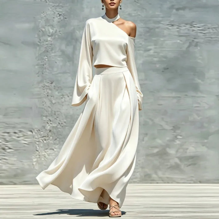 Taliyah Asymmetrical Maxi Skirt Set
